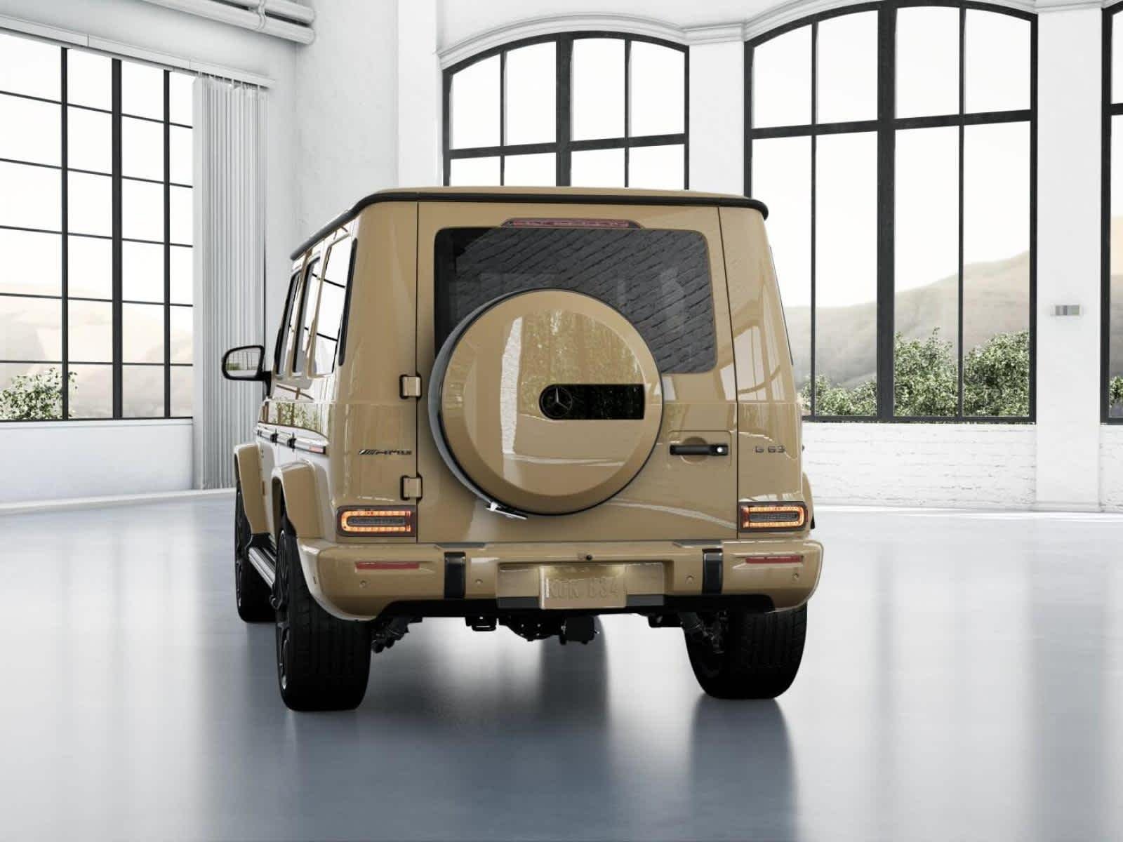 New 2027 MANUFAKTUR Desert Sand non-metallic Mercedes-Benz AMG® G 63 SUV image 25