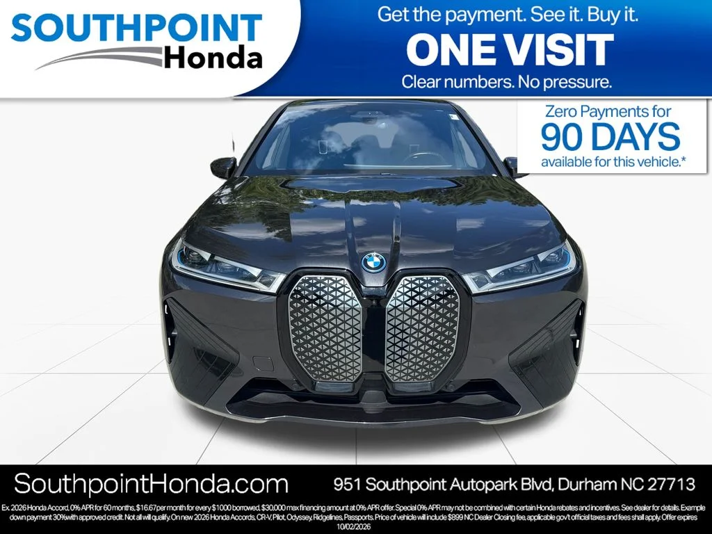 Used 2023 BMW iX Base with VIN WB533CF07PCM98313 for sale in Durham, NC