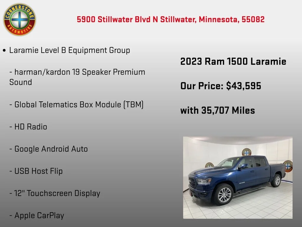 Used 2023 Blue Ram Laramie image 15