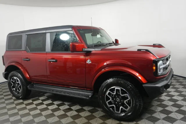 New 2026 Ruby Red Metallic Tinted Clearcoat Ford Outer Banks® image 1