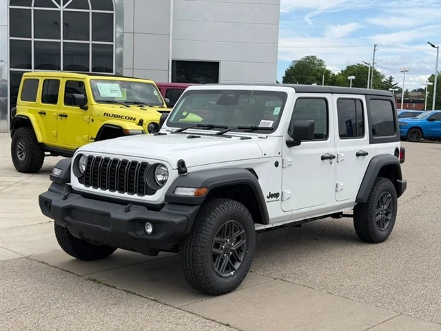 New 2026 Bright White Clearcoat Jeep Sport RHD image 1