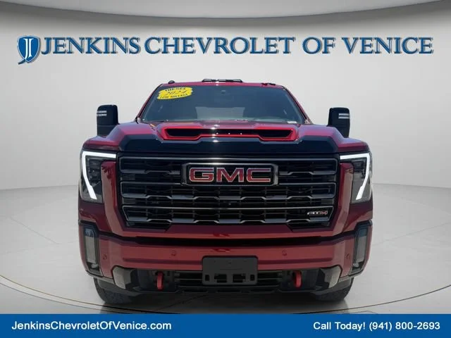 Used 2024 Volcanic Red Tintcoat GMC AT4 image 12