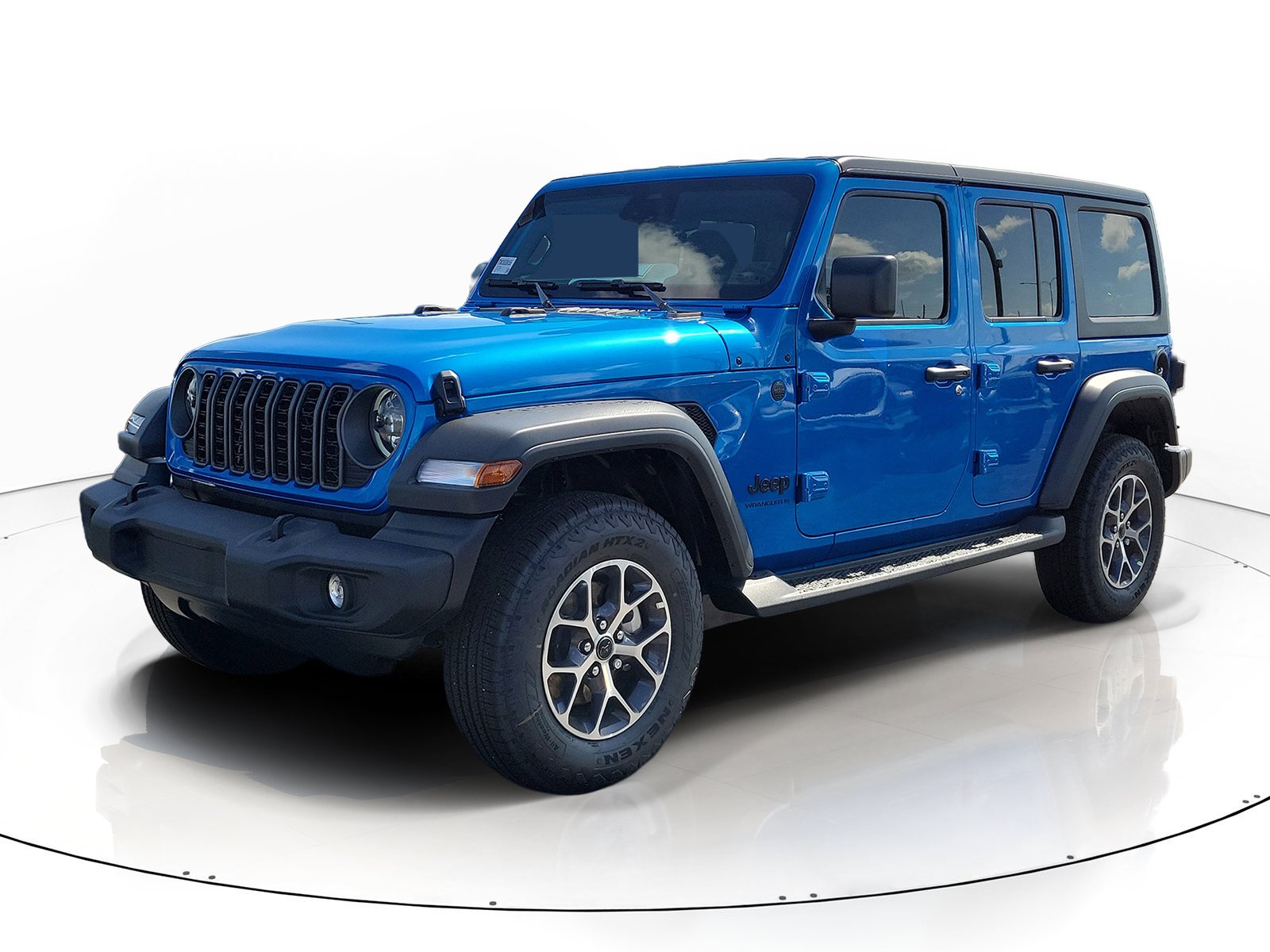 New 2026 Hydro Blue Pearl-Coat Exterior Paint Jeep Sport S image 1