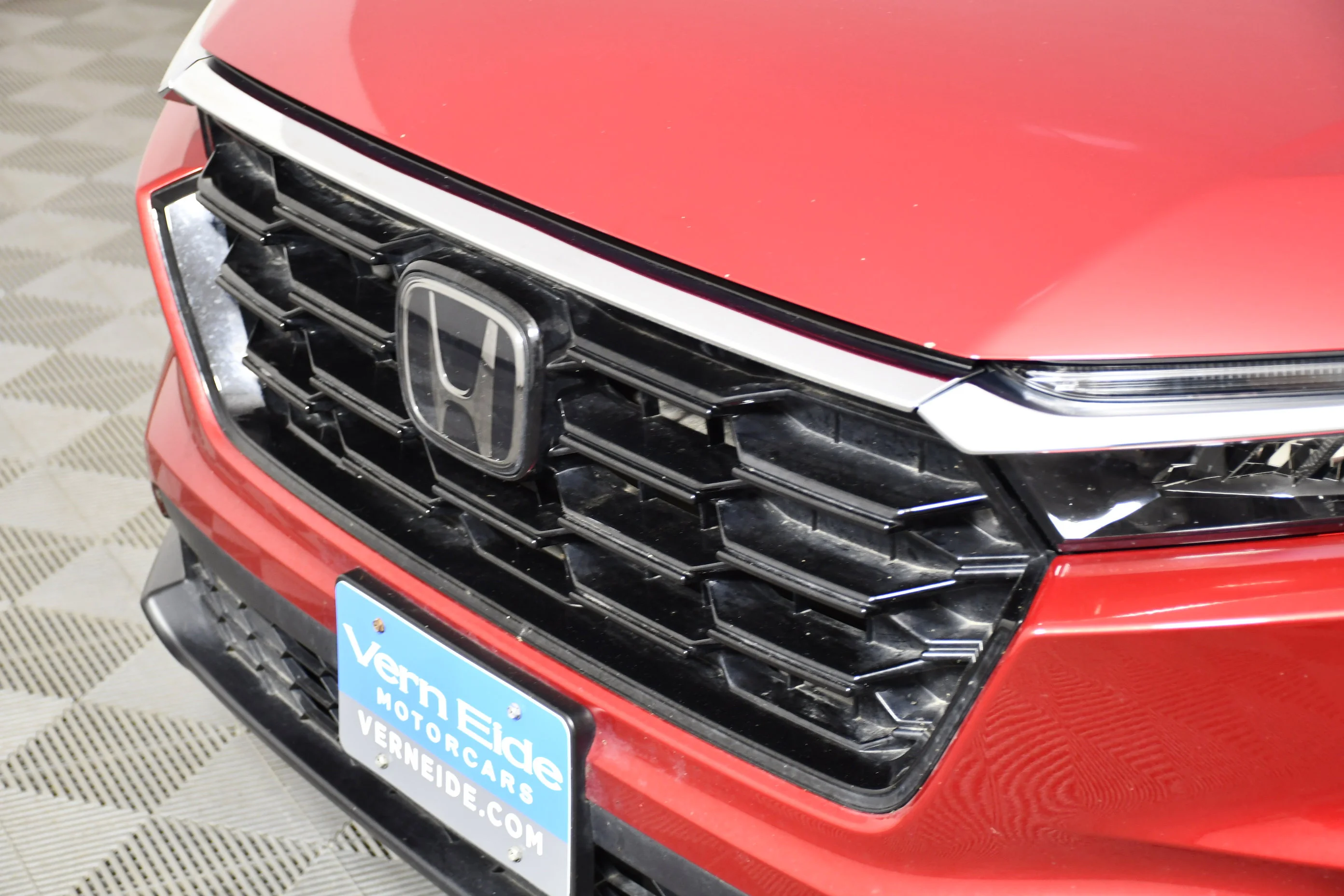 Certified Used 2024 Radiant Red Metallic Honda EX image 11