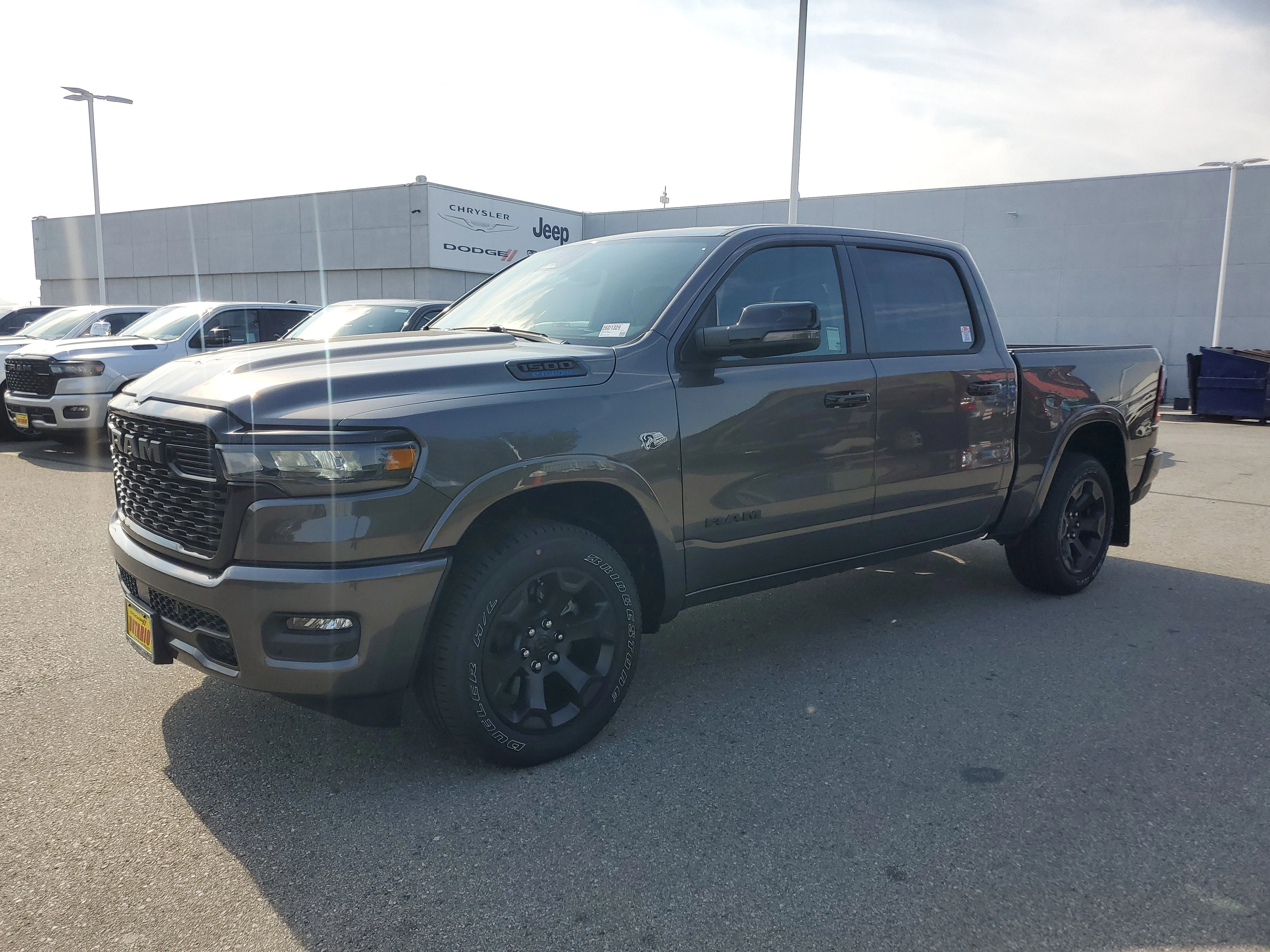 New 2026 Granite Crystal Metallic Clear-Coat Exterior Paint RAM Big Horn/Lone Star image 8
