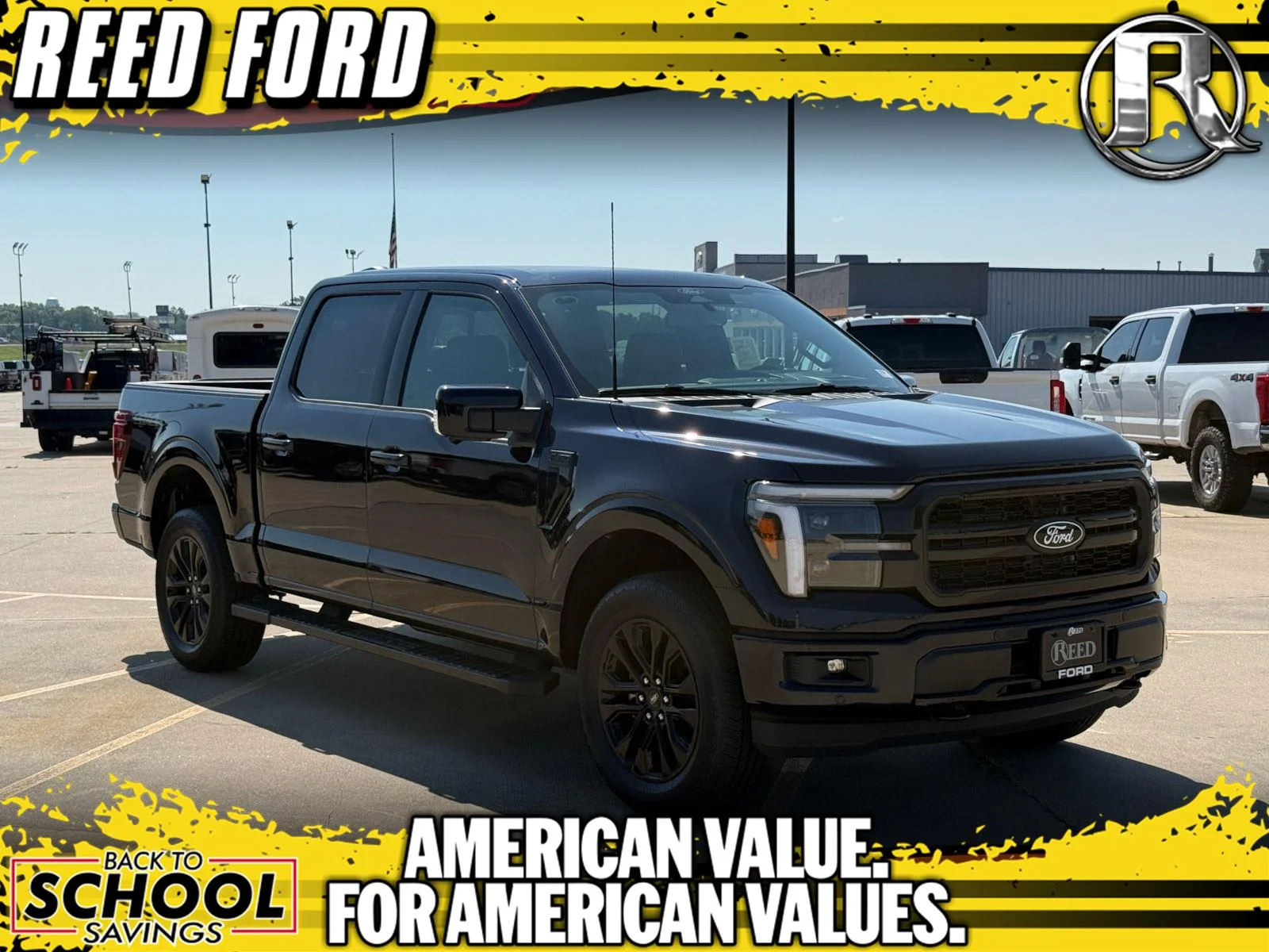 New 2026 Antimatter Blue Metallic Ford Lariat® image 1