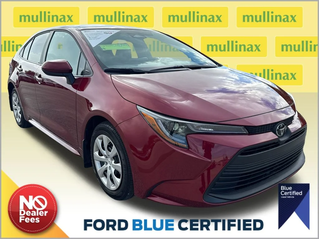 Certified Used 2026 Red Toyota LE image 1