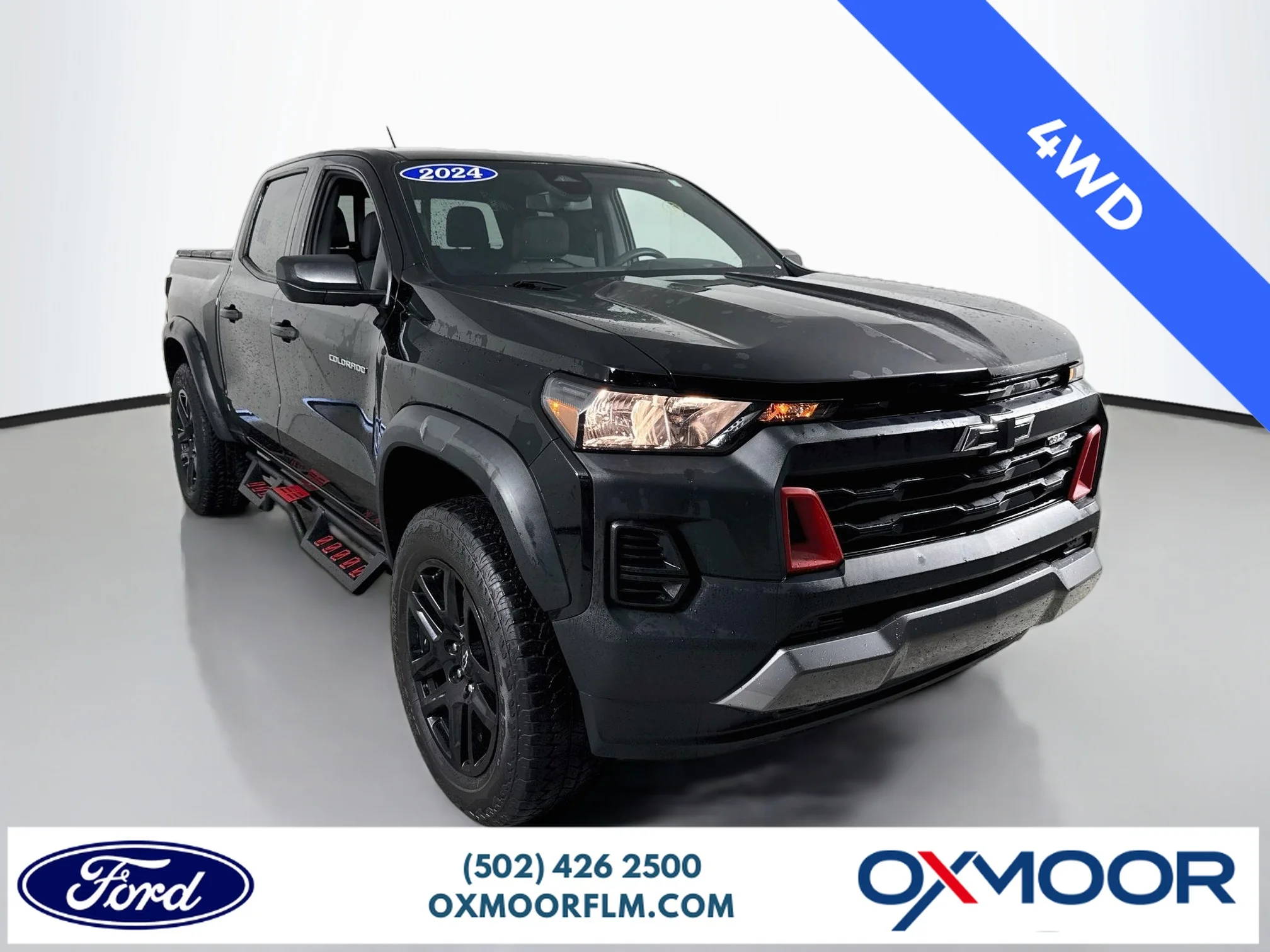 Used 2024 Black Chevrolet 4WD Trail Boss image 1