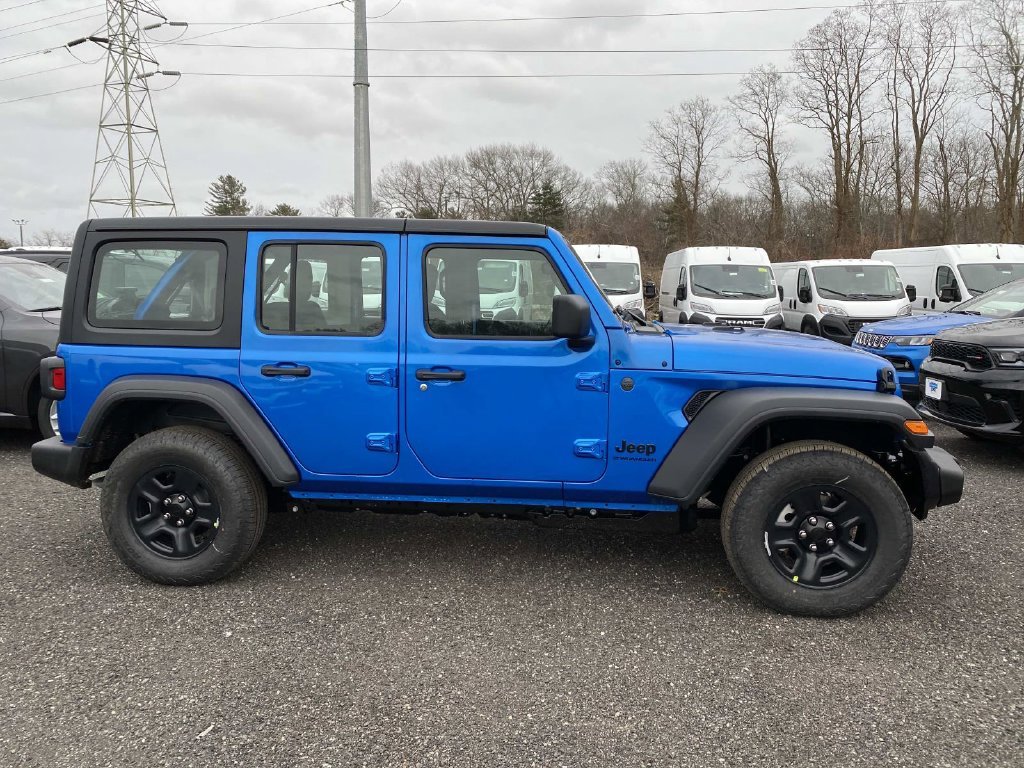 New 2026 Hydro Blue Pearl-Coat Exterior Paint Jeep Sport image 2