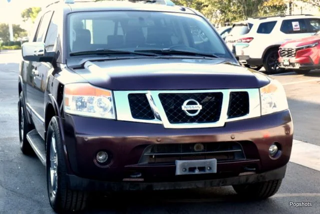 Used 2013 Nissan Armada Platinum with VIN 5N1BA0NF9DN605979 for sale in San Marcos, TX