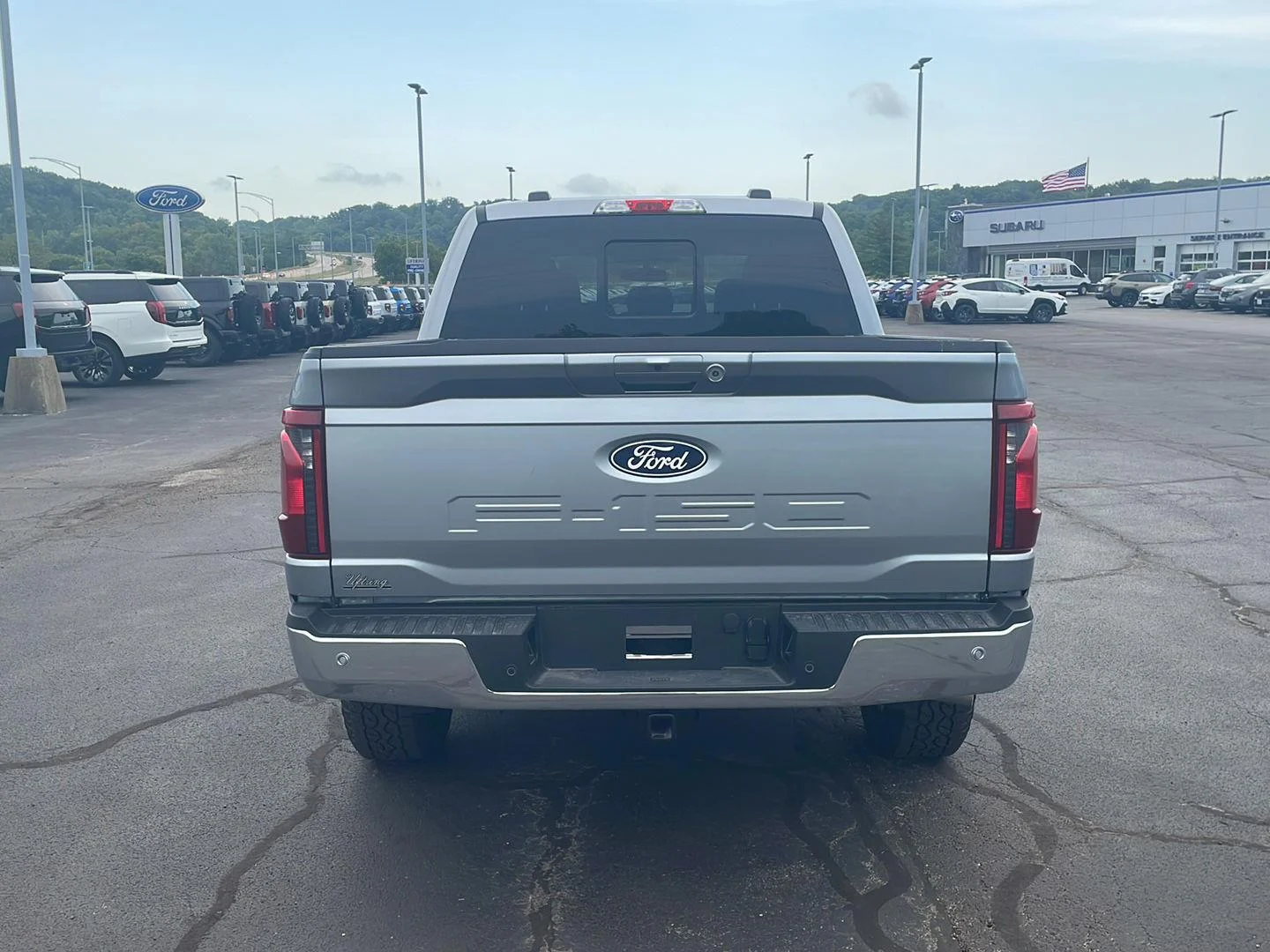New 2026 Iconic Silver Metallic Ford XLT image 4