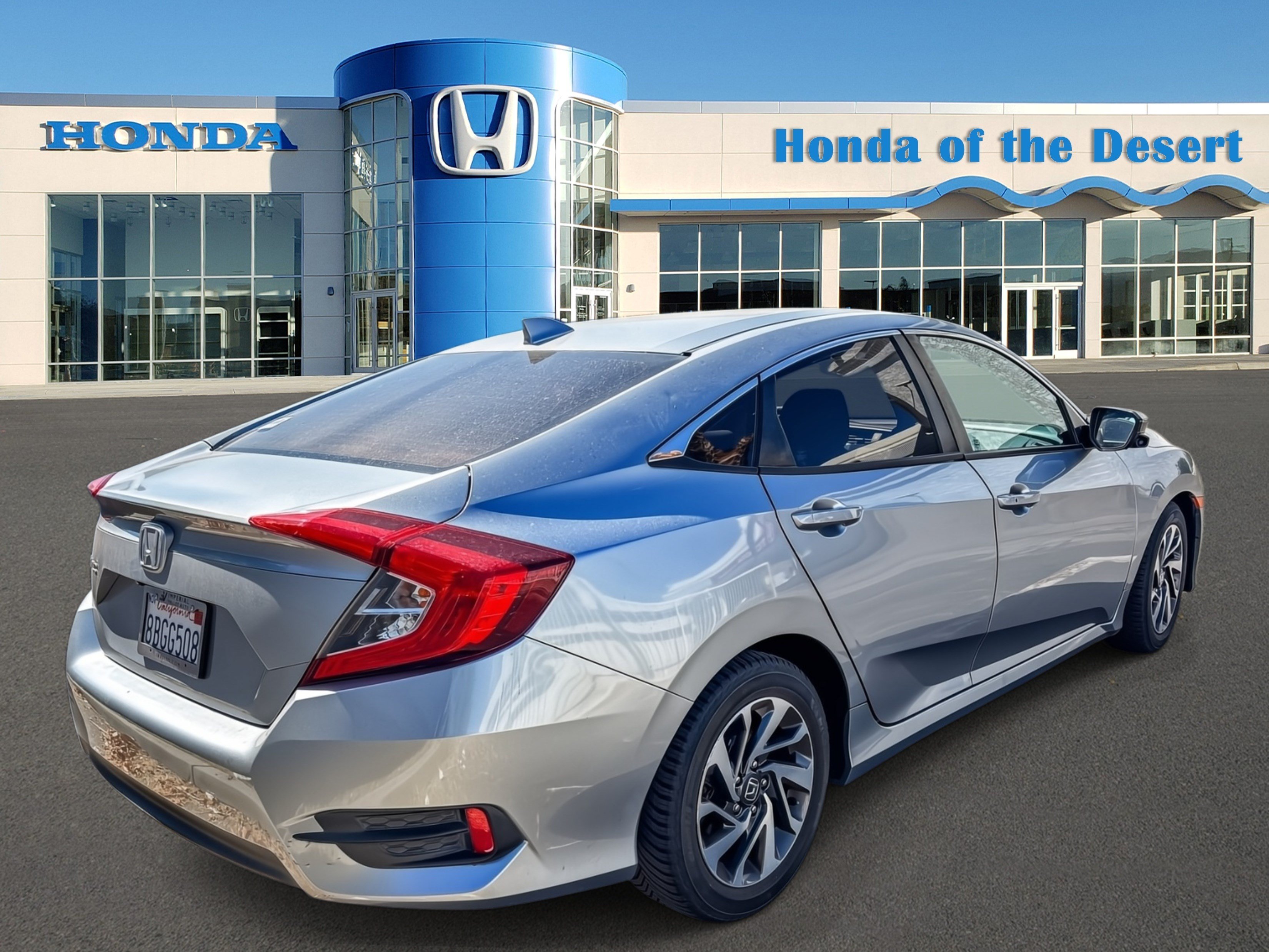Used 2017 Lunar Silver Metallic Honda EX image 5