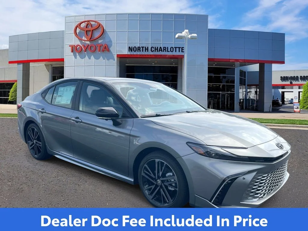 New 2026 Heavy Metal with Midnight Black Metallic roof Toyota XSE image 1