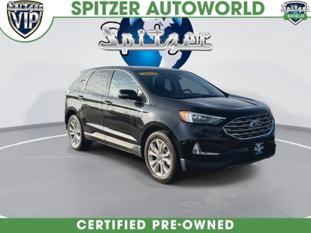Used 2024 Black Ford Titanium image 4
