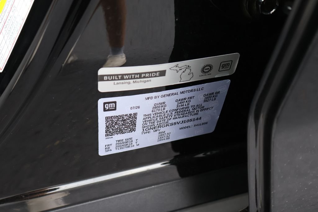 New 2027 Mosaic Black Metallic Chevrolet LT image 48