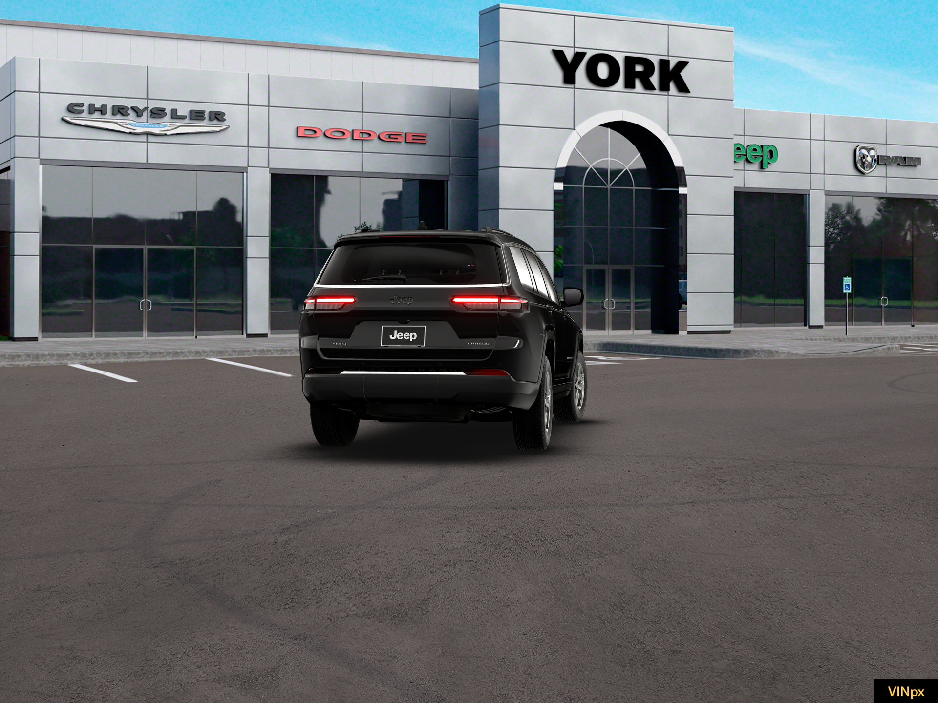 New 2026 Diamond Black Crystal Pearl-Coat Exterior Paint Jeep Laredo X image 26