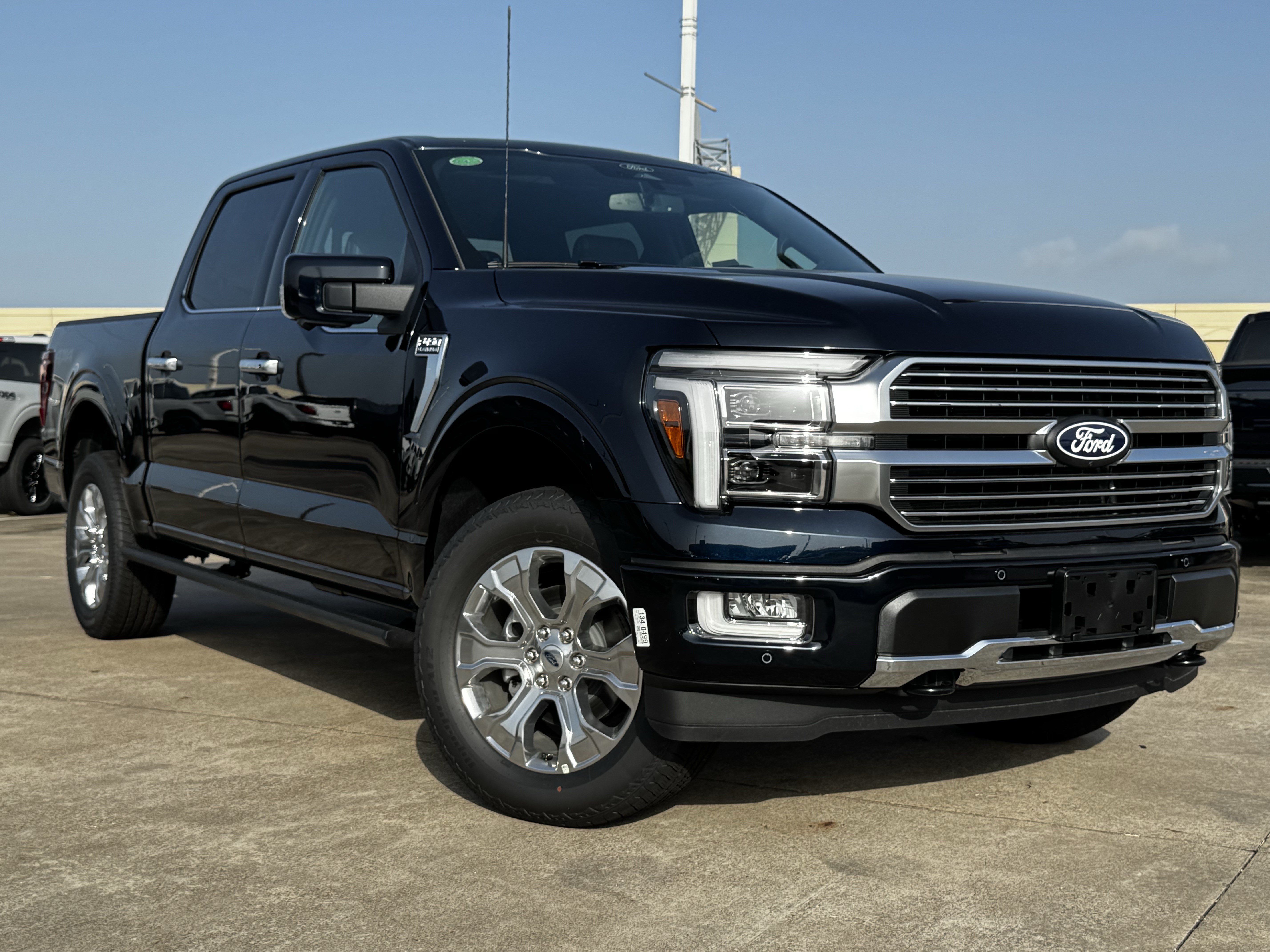 New 2026 Antimatter Blue Metallic Ford Platinum image 2