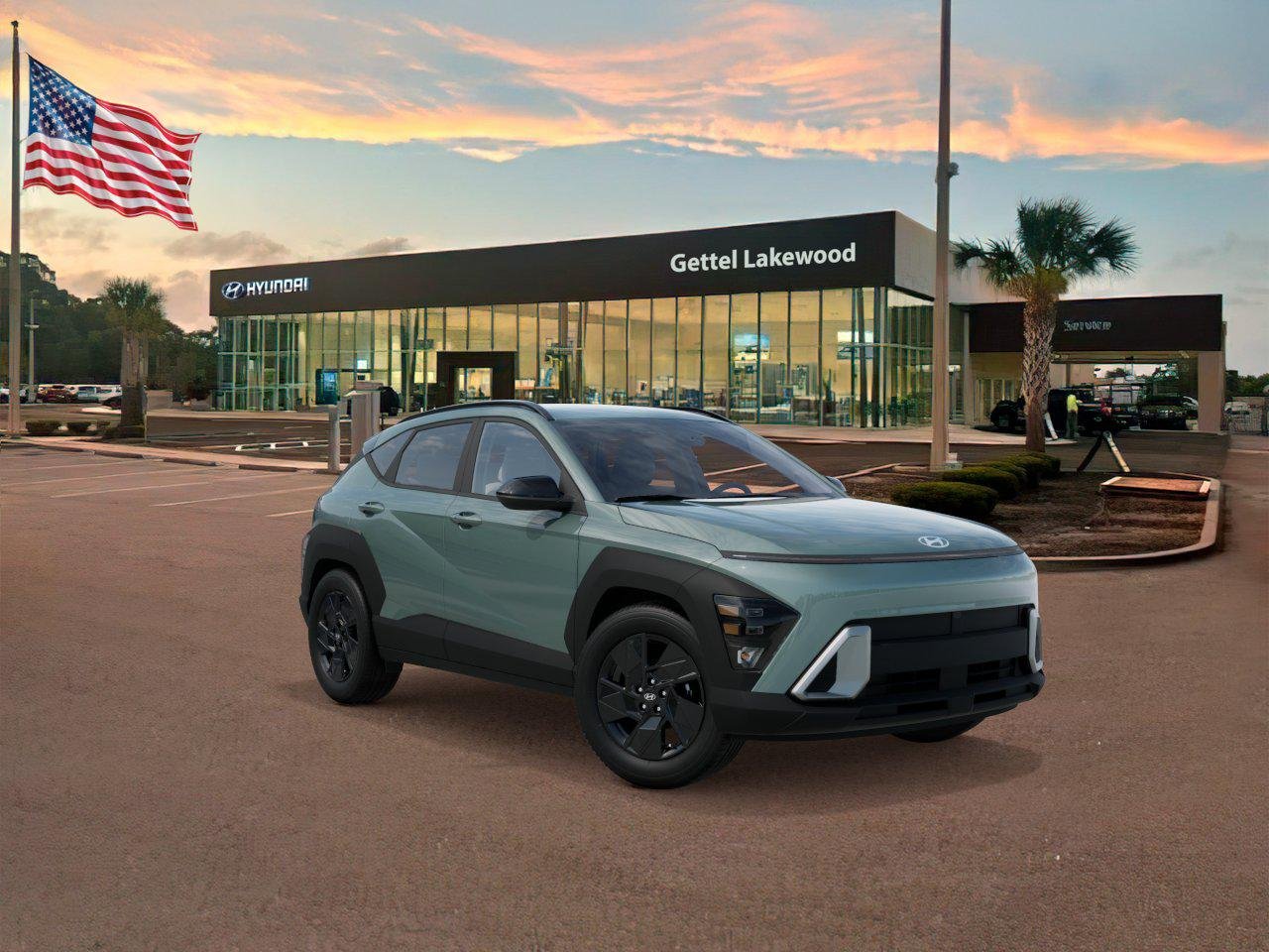 New 2027 Green Hyundai SEL Sport FWD image 2