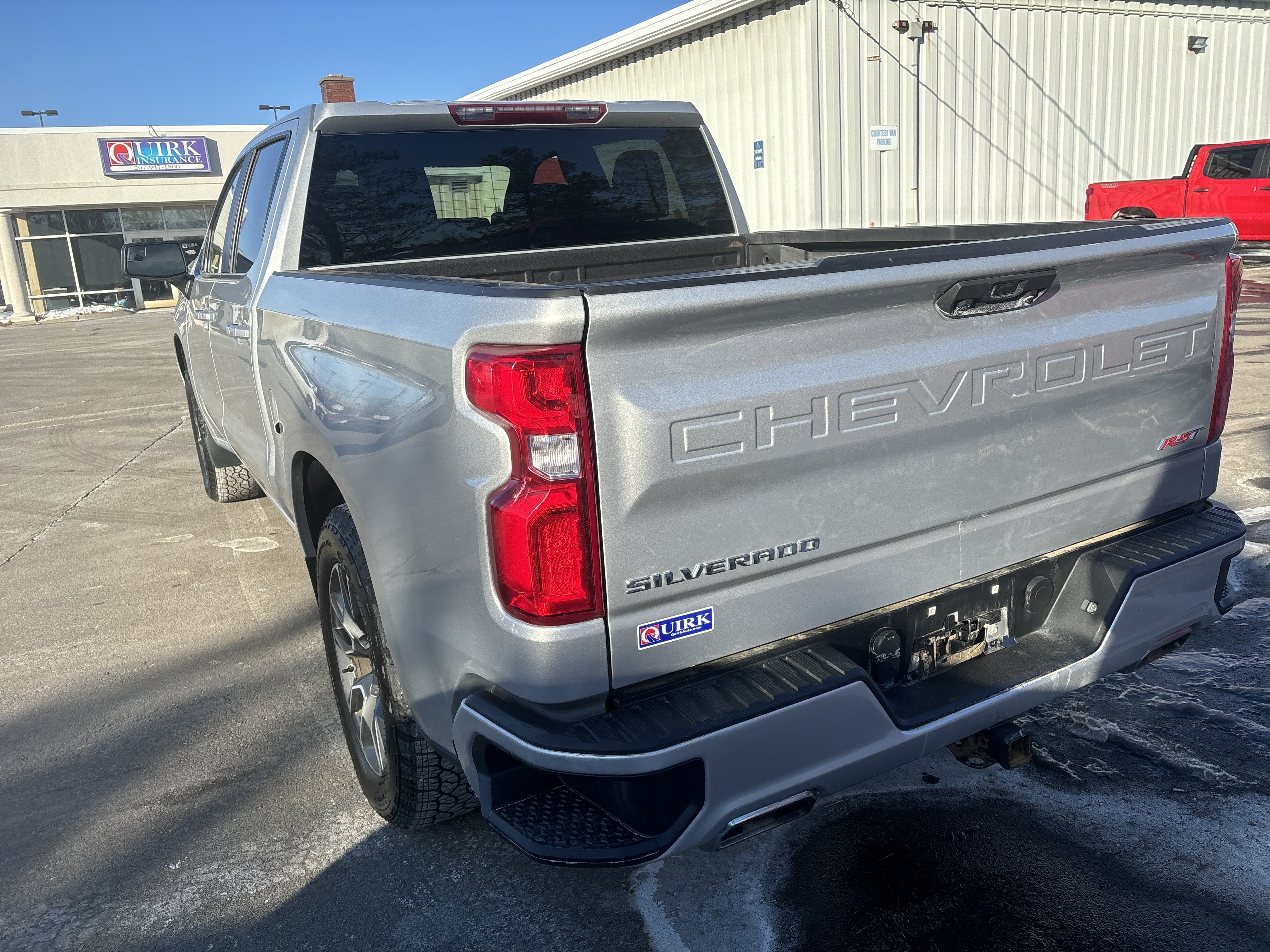 Used 2022 Silver Ice Metallic Chevrolet RST image 3