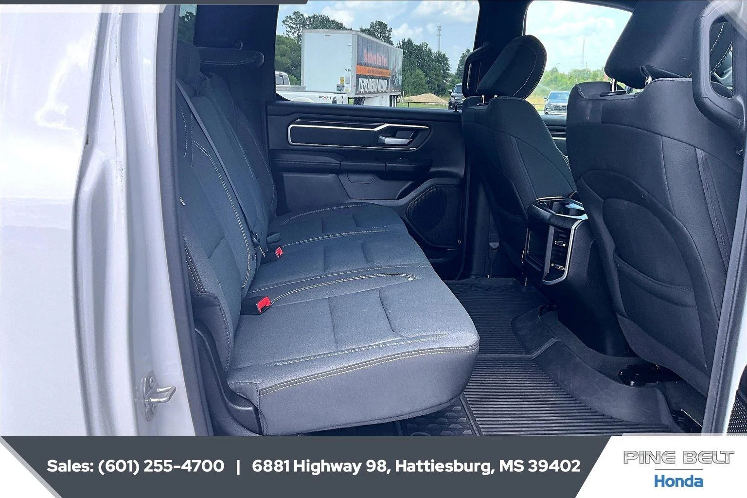 Used 2022 Bright White Clearcoat Ram Big Horn image 3