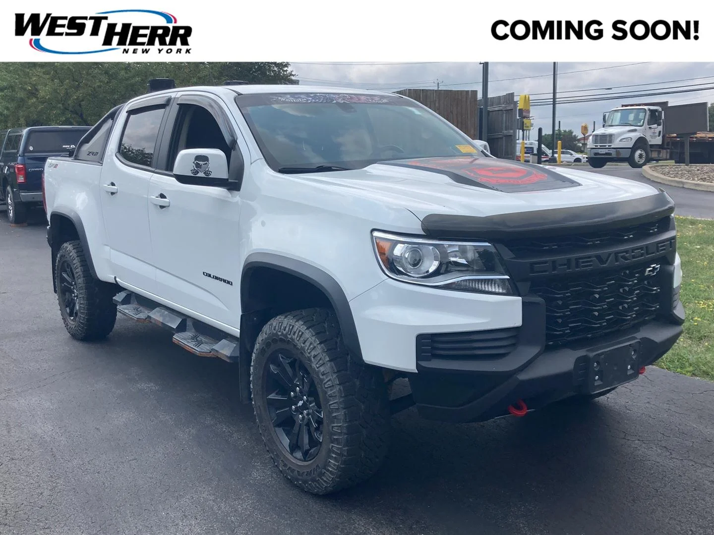 Used 2021 Summit White Chevrolet 4WD ZR2 image 1