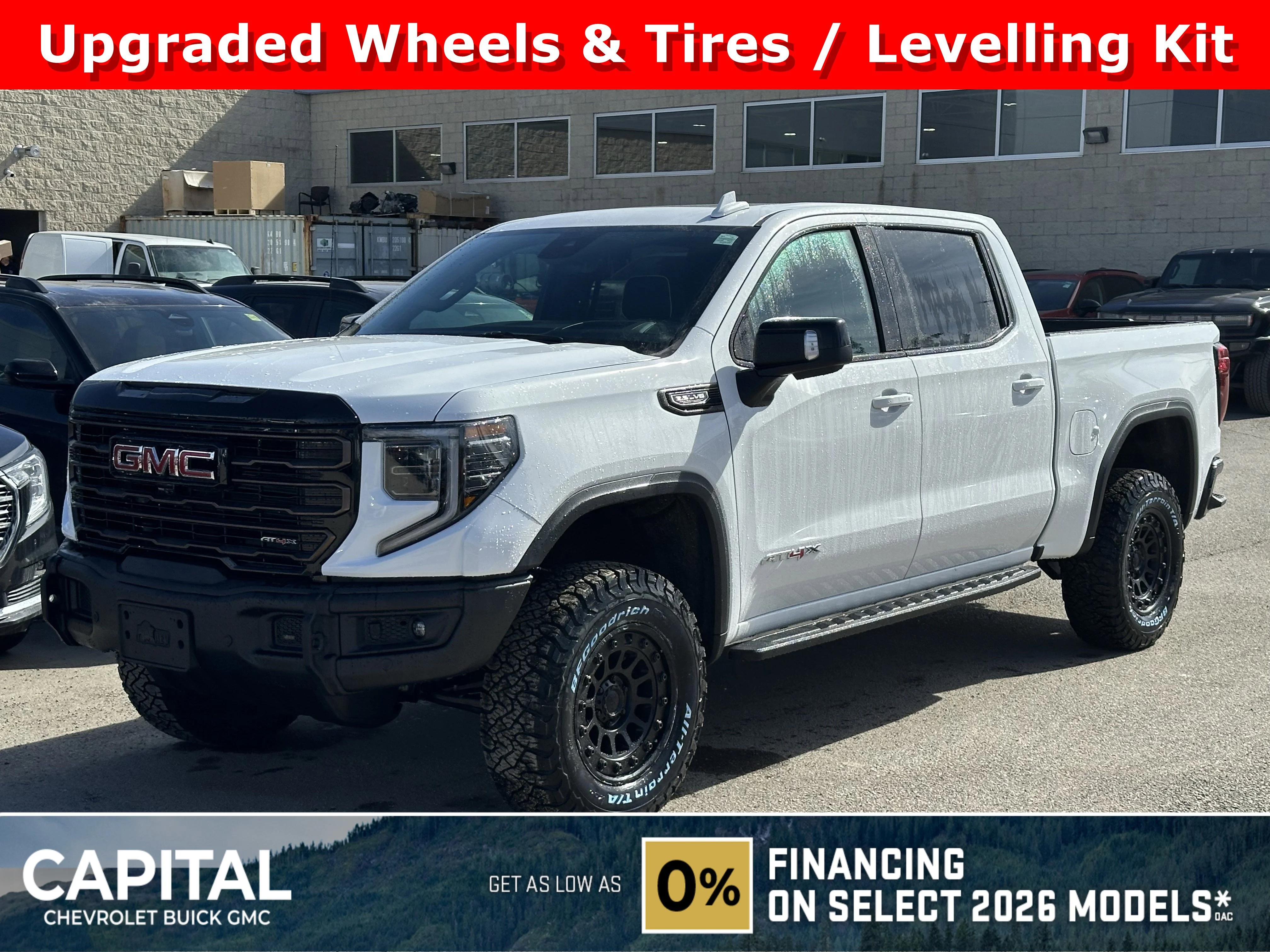 New 2026 Summit White GMC AT4X image 1