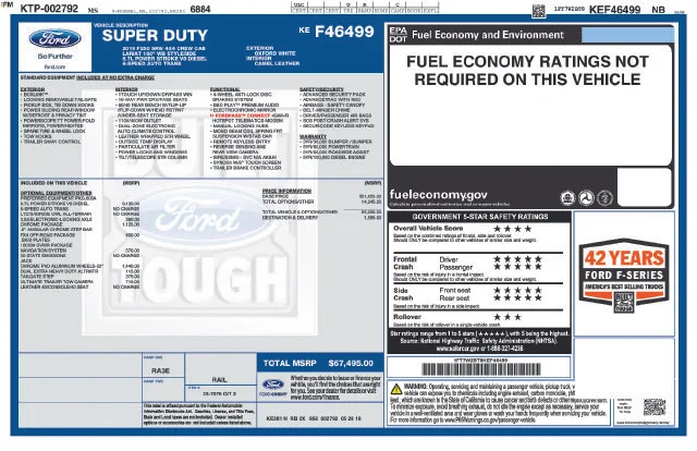 2019 Ford Super Duty F-250 Lariat