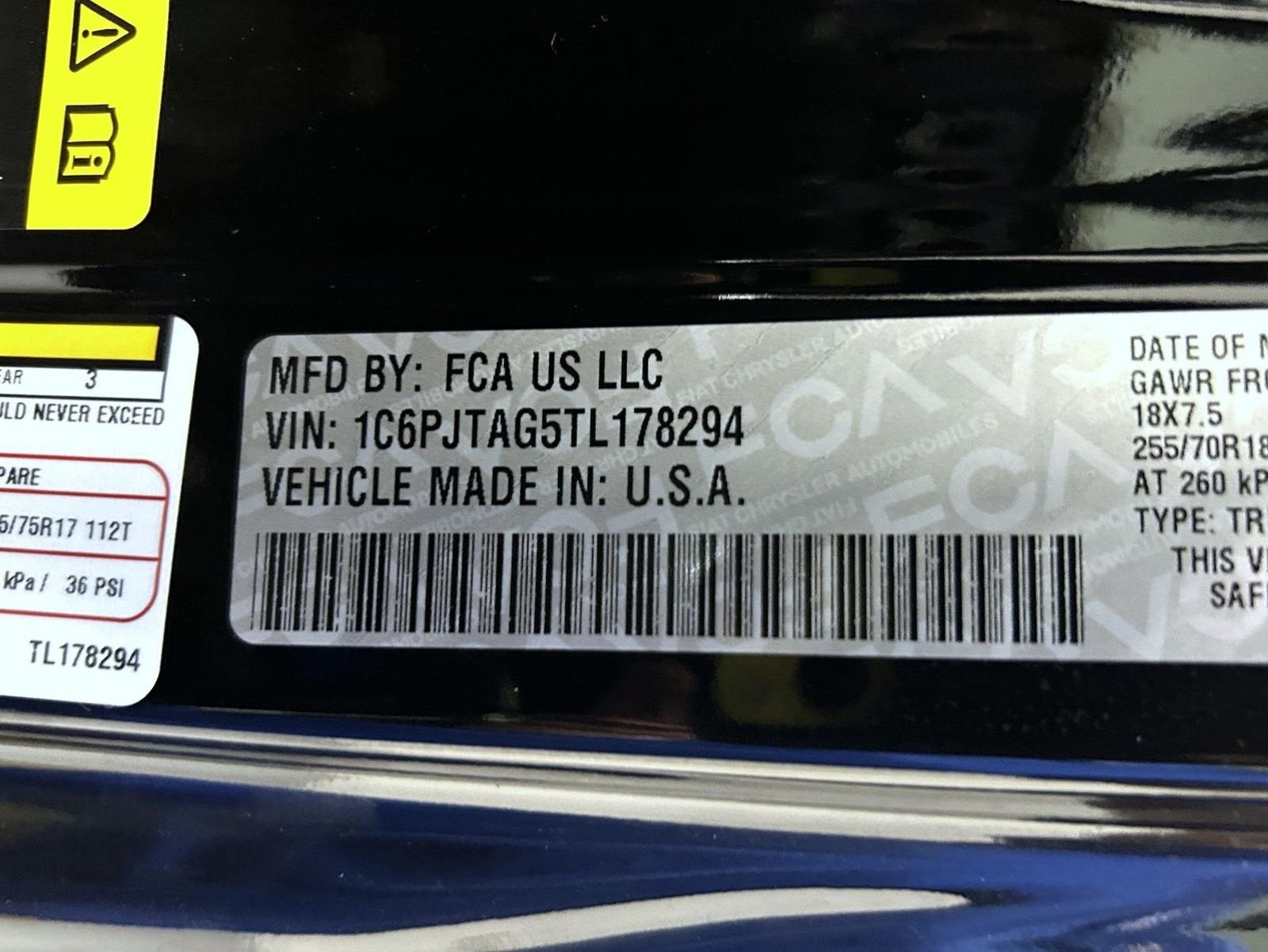 New 2026 Black Clearcoat Jeep Sahara image 24
