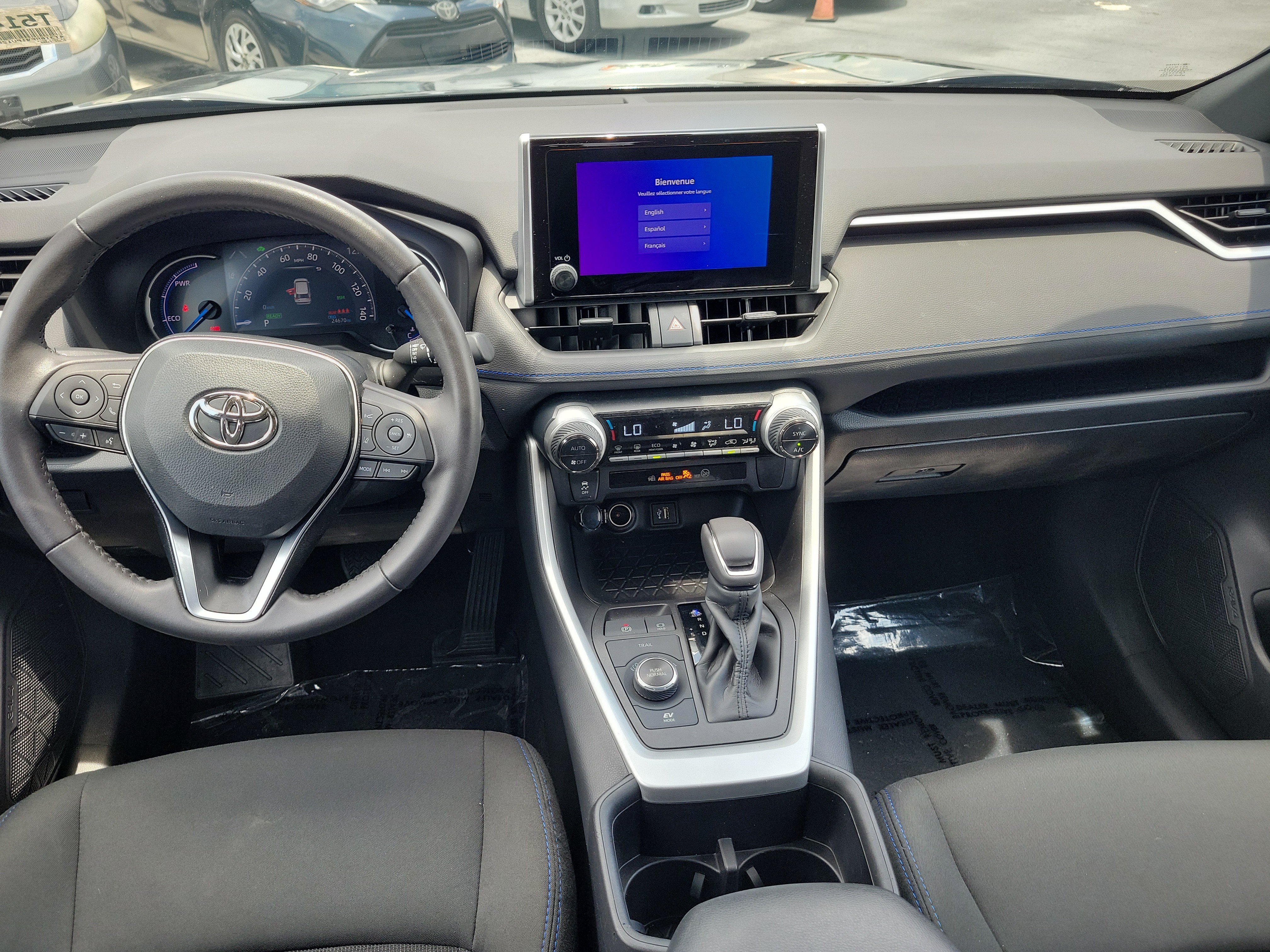 Certified Used 2023 Midnight Black Metallic Toyota Hybrid SE image 15