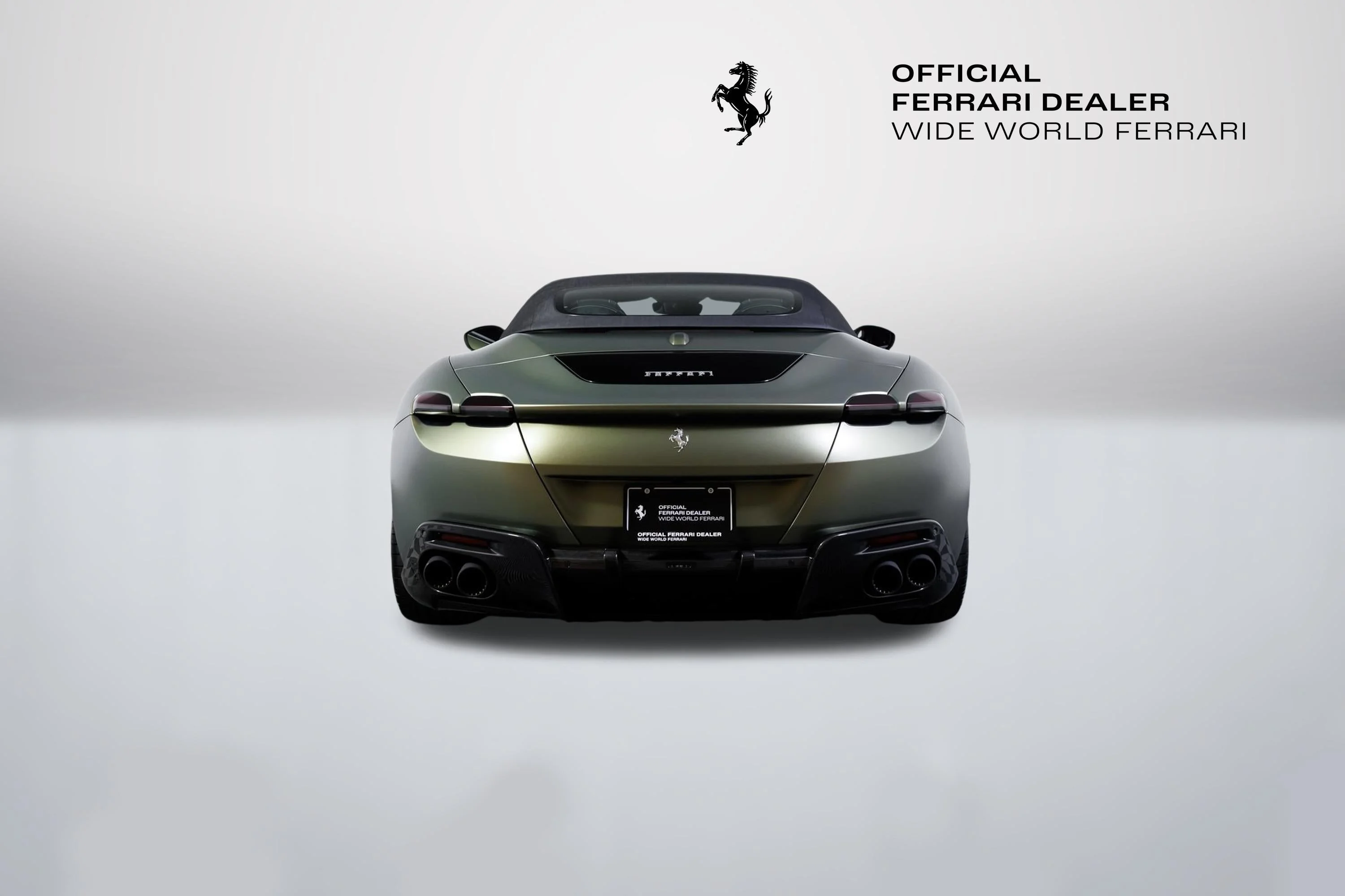 Certified Used 2024 Verde Masoni Opaco Ferrari Base image 15