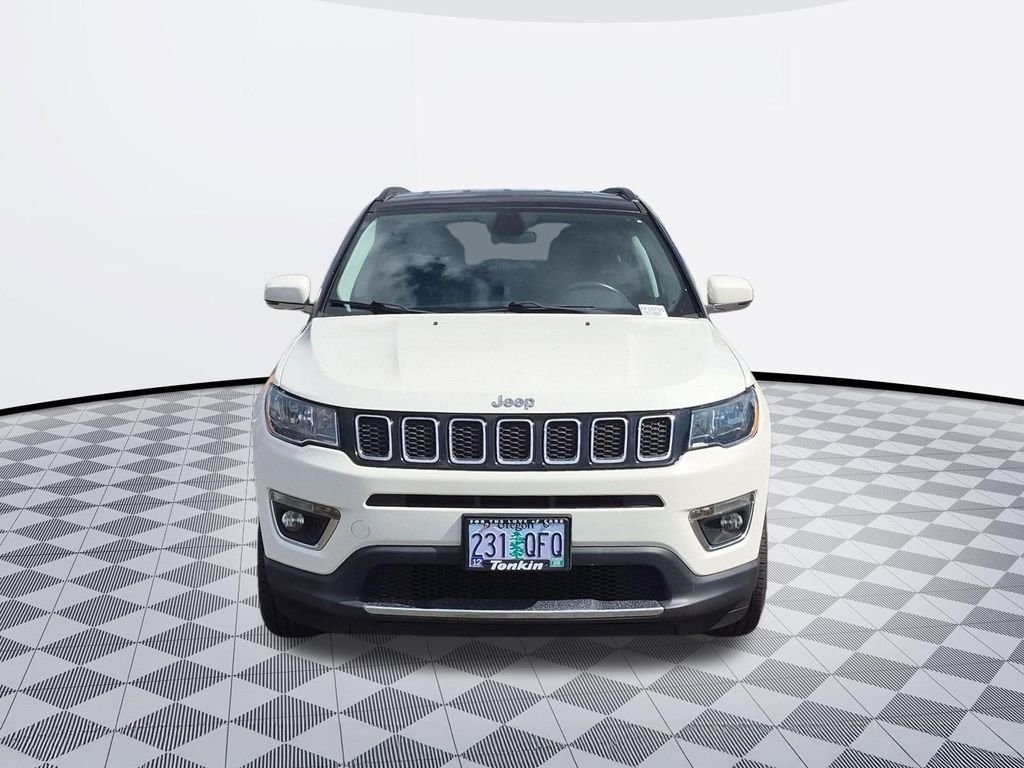 Used 2020 White Clearcoat Jeep Limited image 9