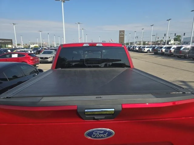 Used 2020 Rapid Red Metallic Tinted Clearcoat Ford XLT image 4