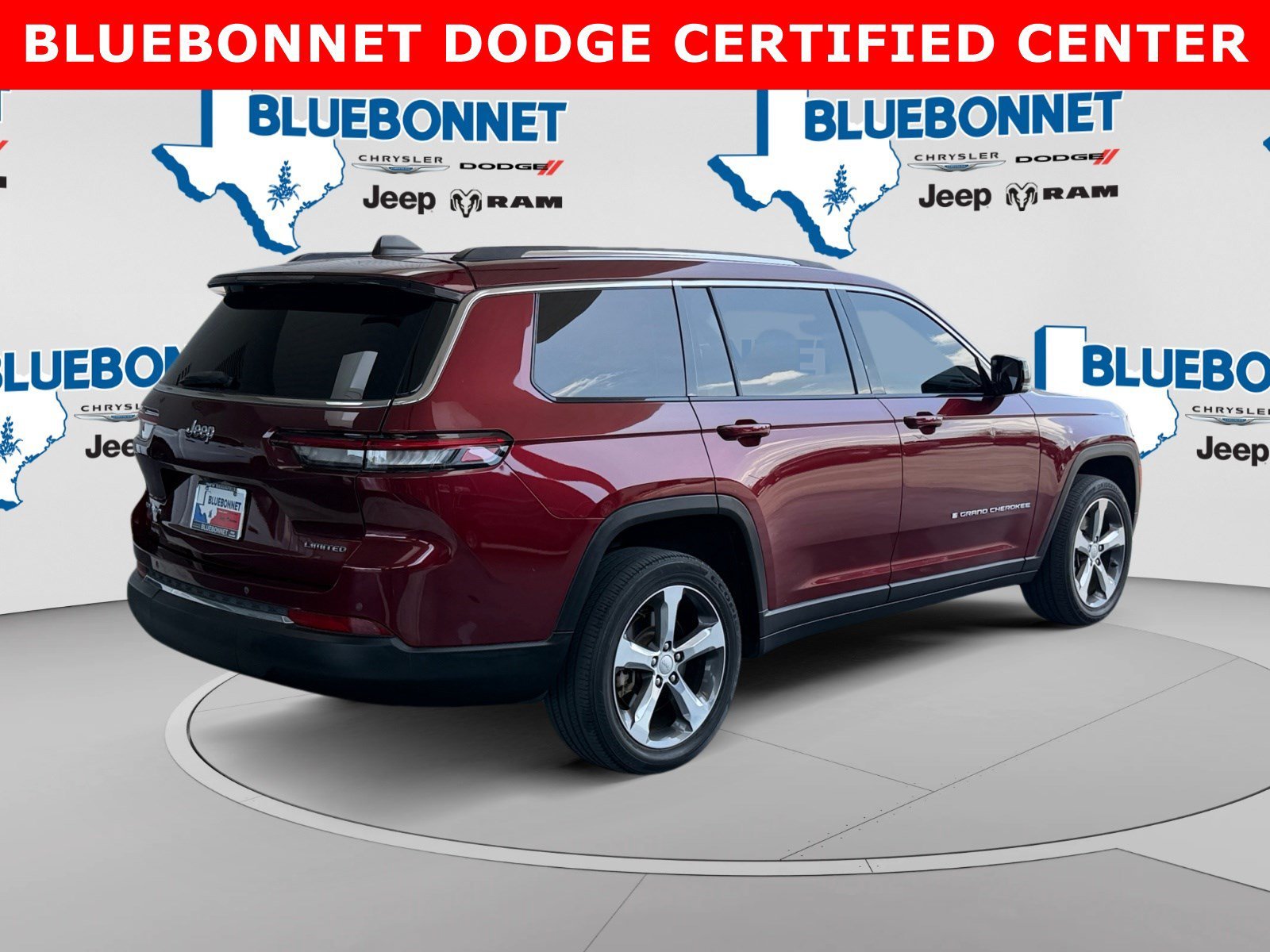 Certified Used 2021 Velvet Red Pearlcoat Jeep Limited image 5