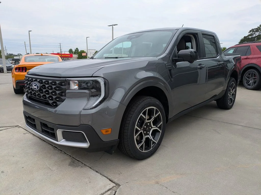 New 2026 Carbonized Gray Metallic Ford Lariat image 8
