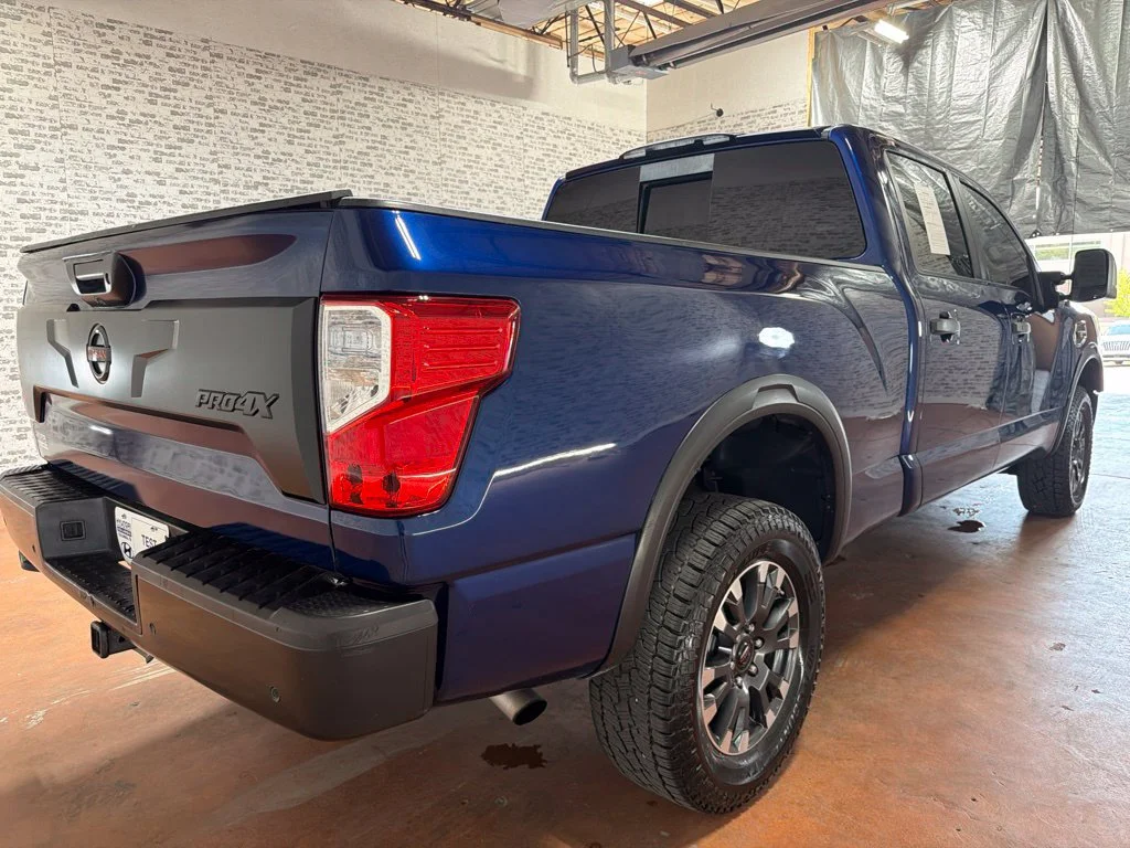 Used 2021 Deep Blue Pearl Metallic Nissan PRO-4X image 7