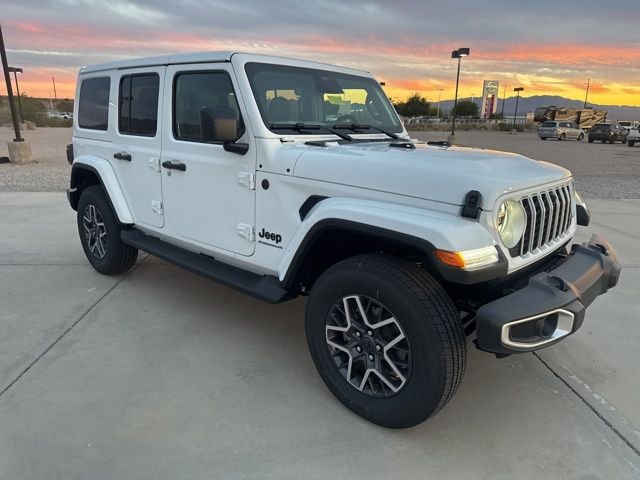 New 2026 Bright White Clear-Coat Exterior Paint Jeep Sahara image 7