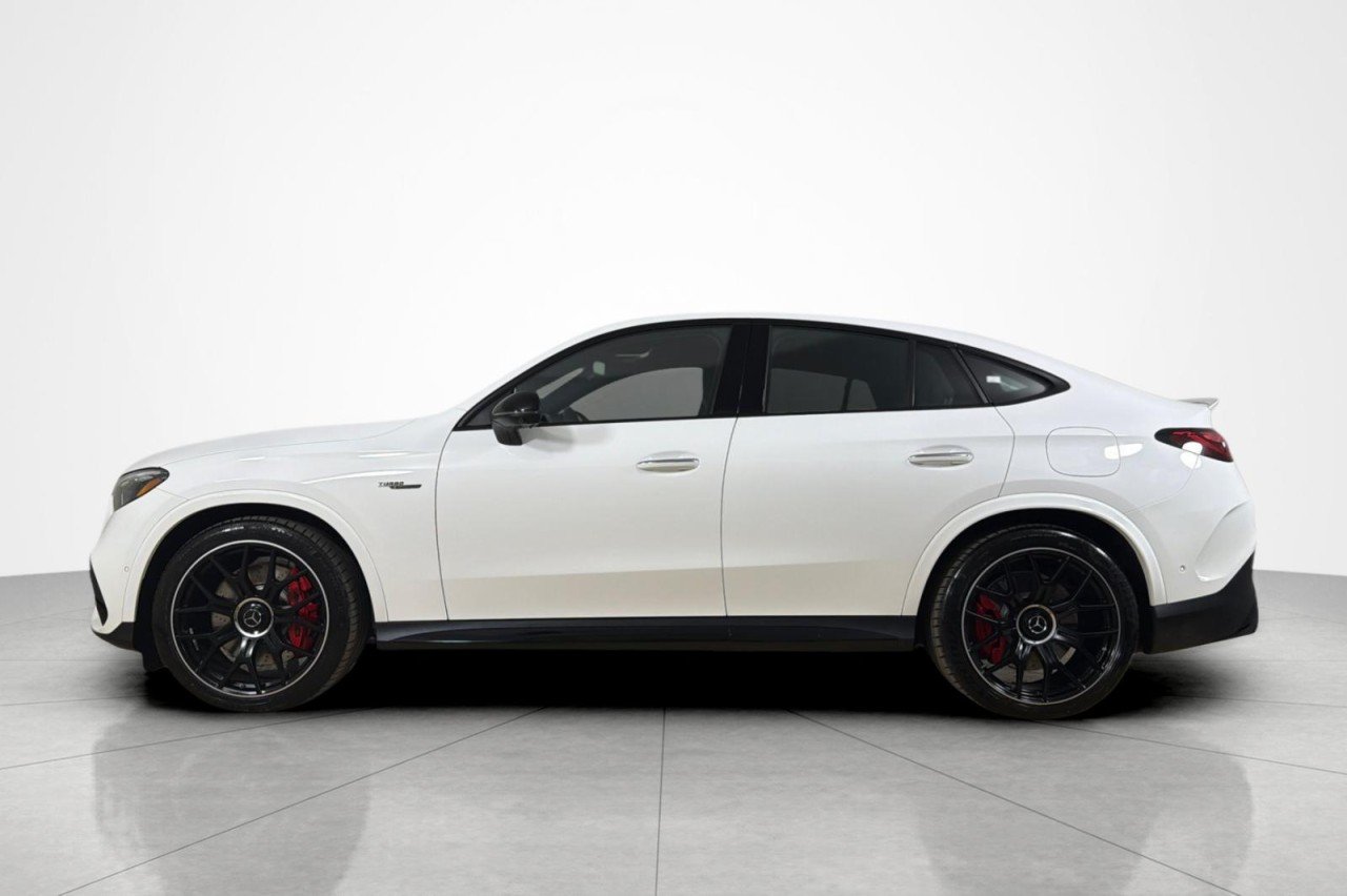 Used 2025 Polar White Mercedes-Benz AMG® GLC 63 S E Performance image 2