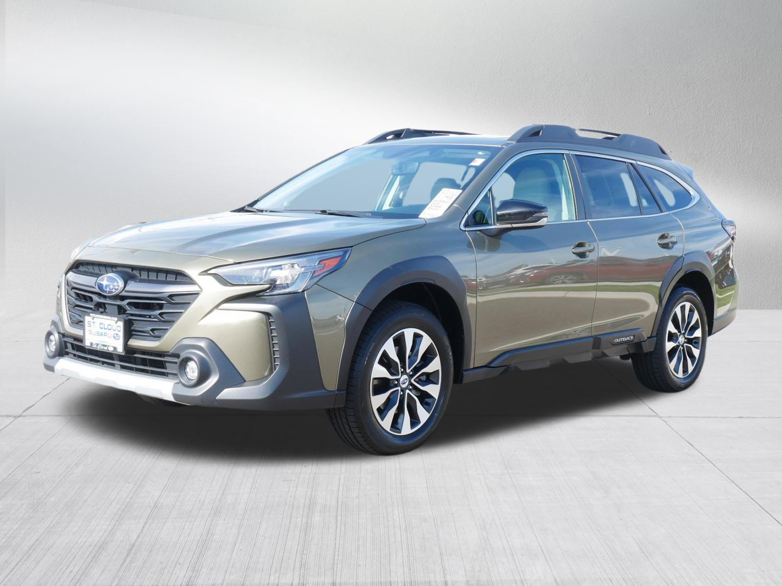 Used 2024 Autumn Green Metallic Subaru Limited image 3