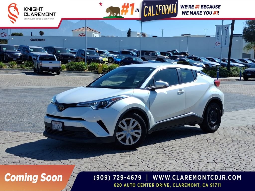 Used 2019 Blizzard Pearl Toyota LE image 1