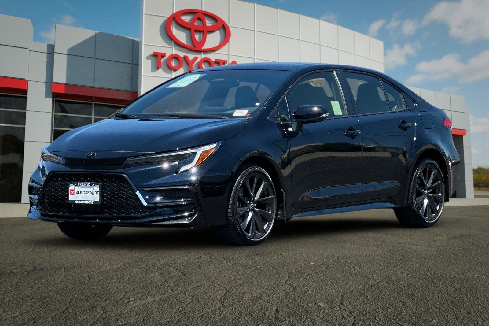 Certified Used 2026 Midnight Black Metallic Toyota SE image 7