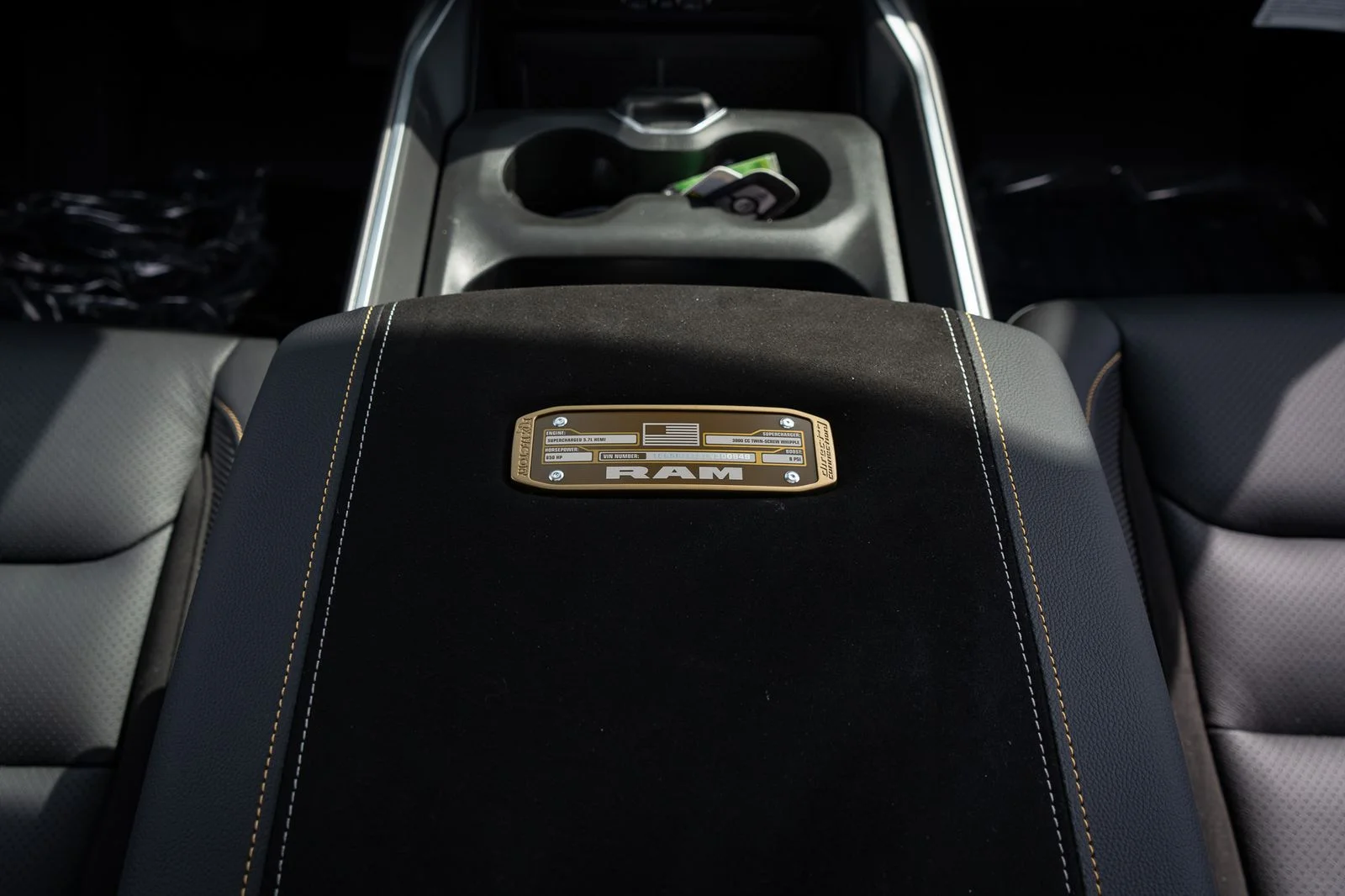 New 2026 Diamond Black Crystal Pearl-Coat Exterior Paint RAM Big Horn with DC 650 Supercharged Package image 44