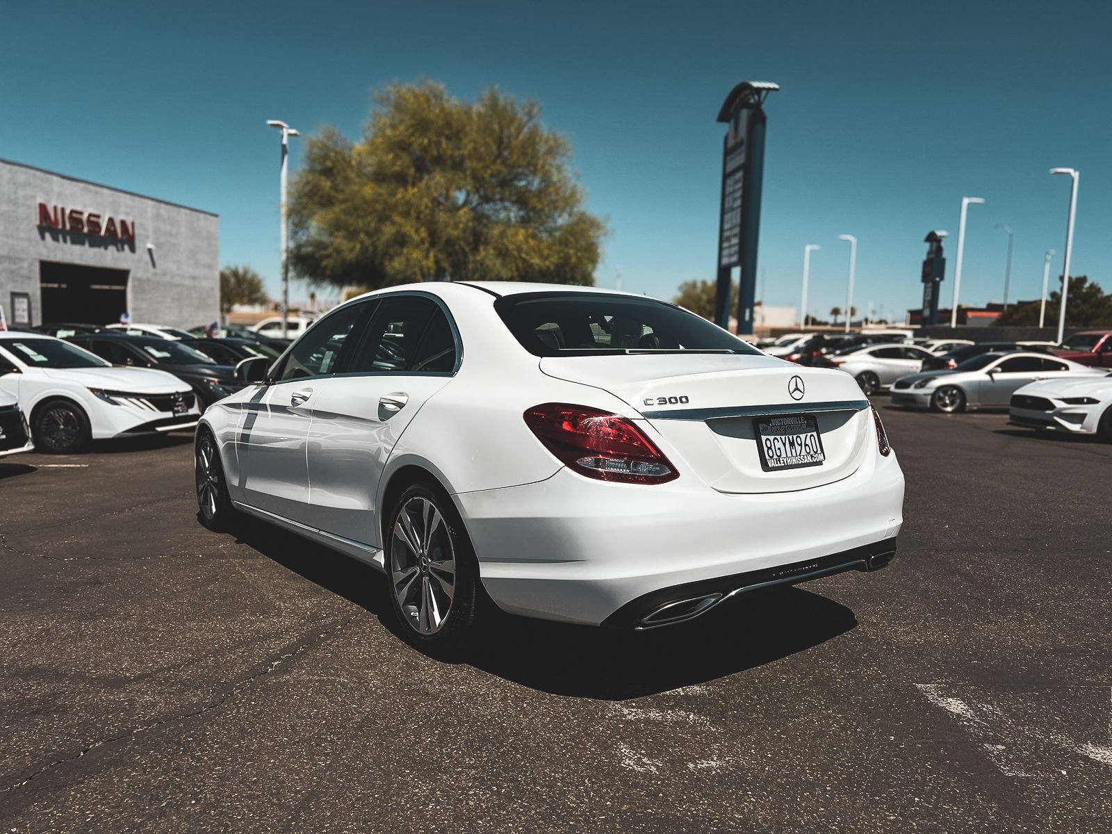 Used 2018 White Mercedes-Benz C 300 image 5