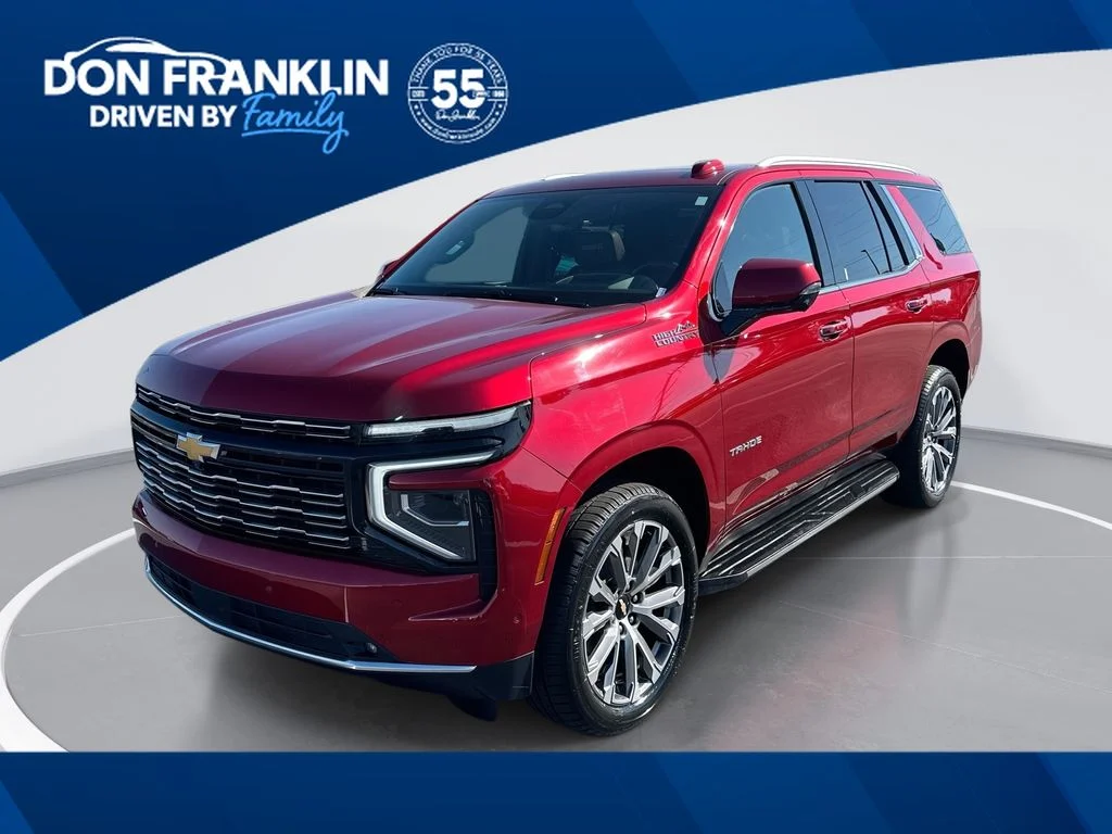 Used 2025 Red Chevrolet High Country image 1