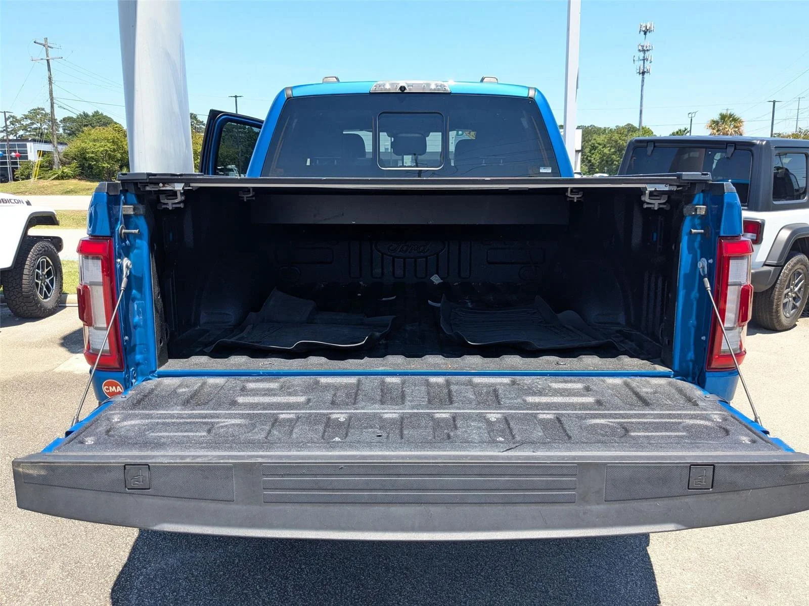Certified Used 2021 Velocity Blue Metallic Ford Raptor image 28