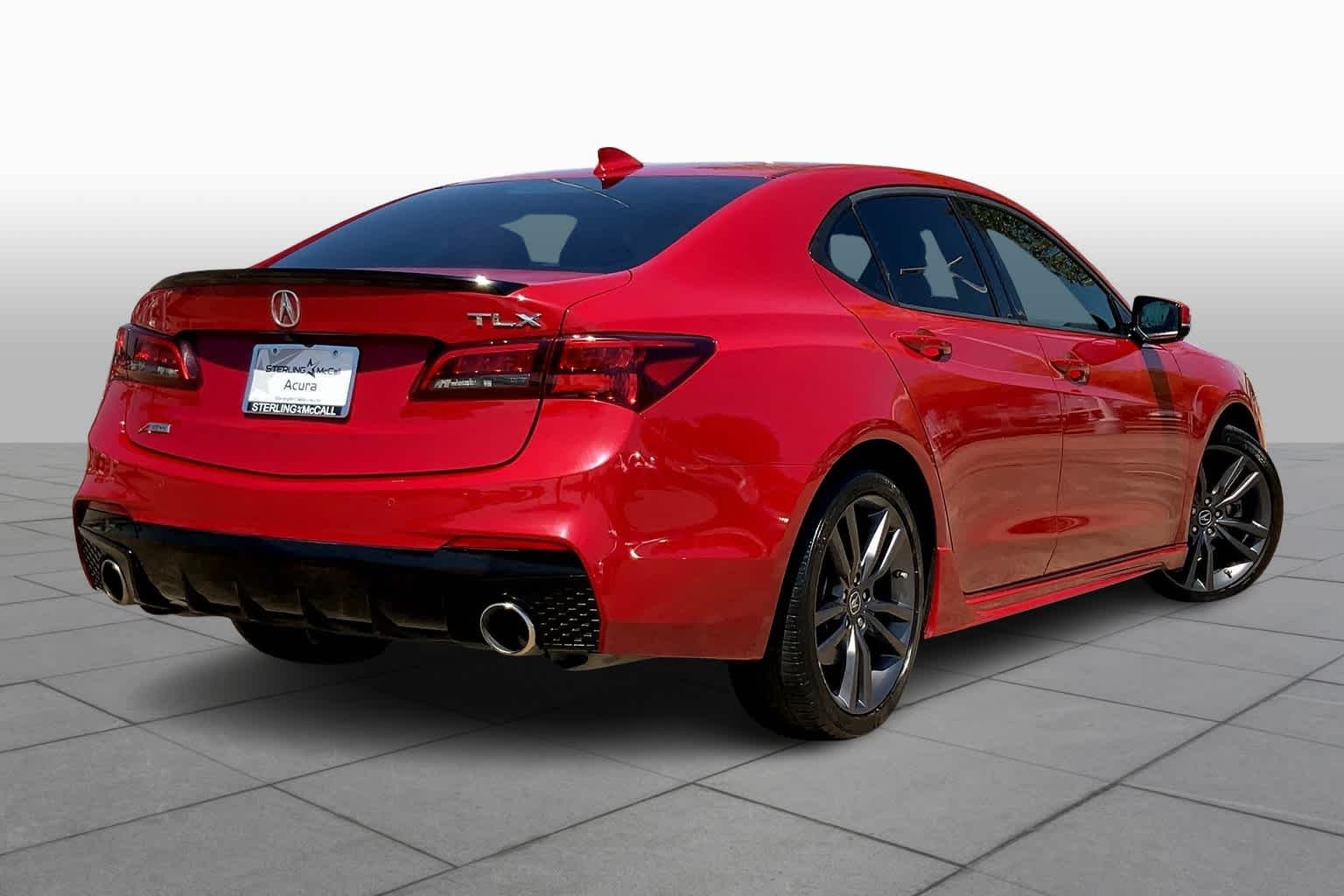 Used 2019 San Marino Red Acura w/A-Spec Pkg Red Leather image 12