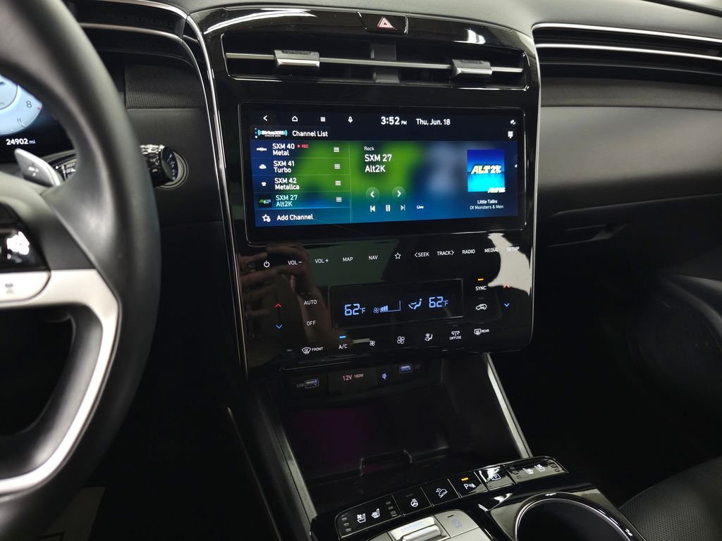 Used 2024 Black Pearl Hyundai Limited image 24