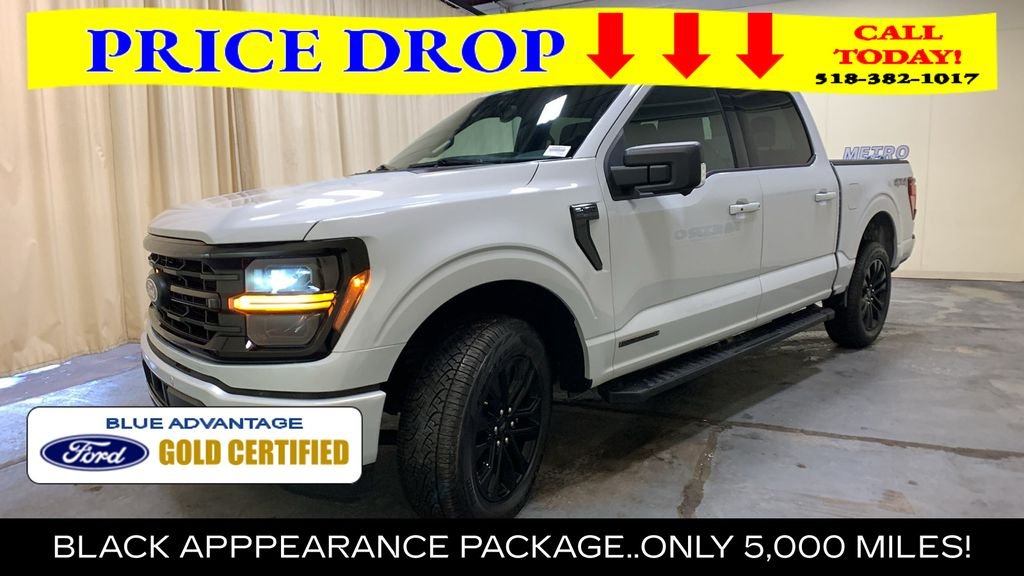 Certified Used 2025 White Metallic Ford XLT image 7