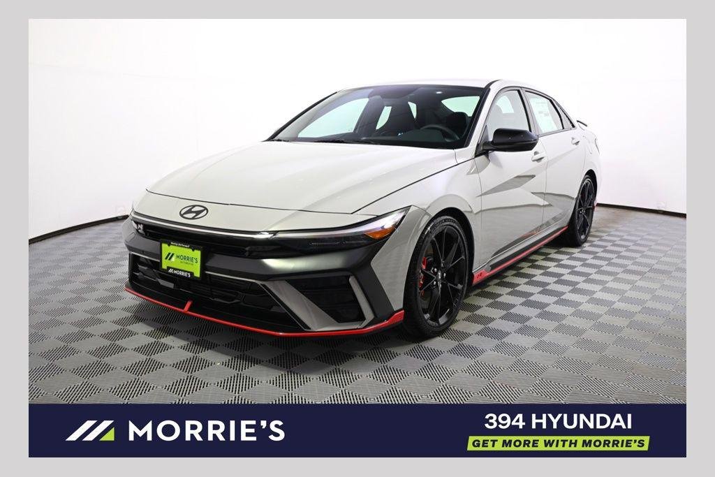 New 2026 Cyber Gray Hyundai Sedan image 1
