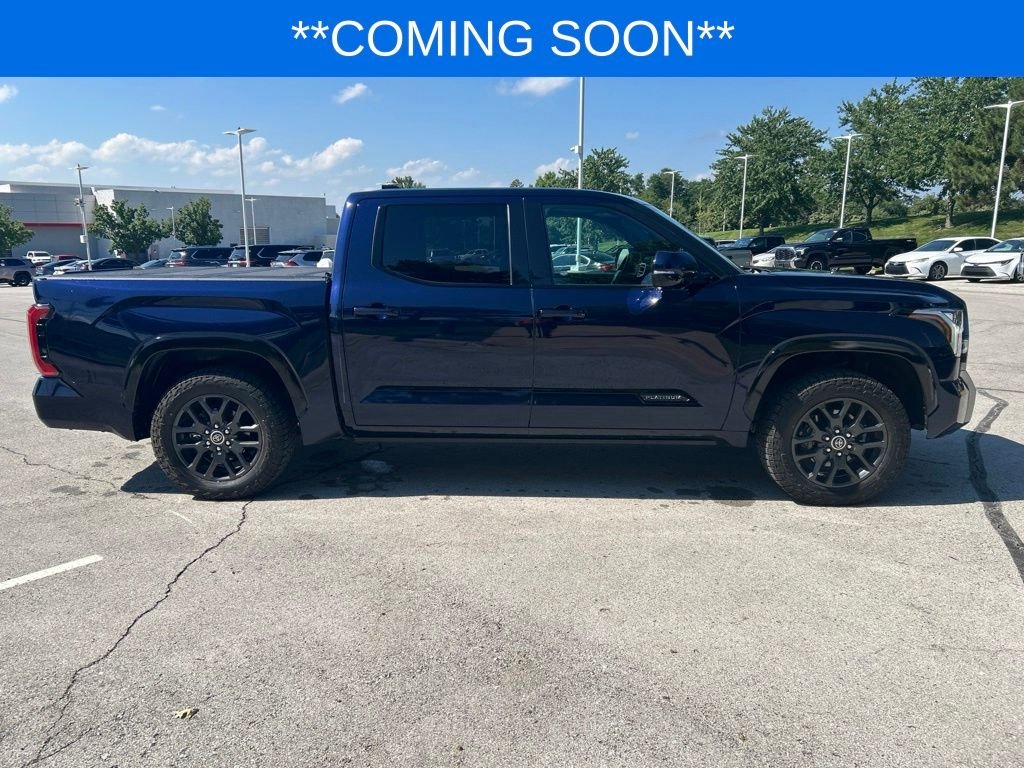 Used 2023 Blue Toyota Platinum image 4