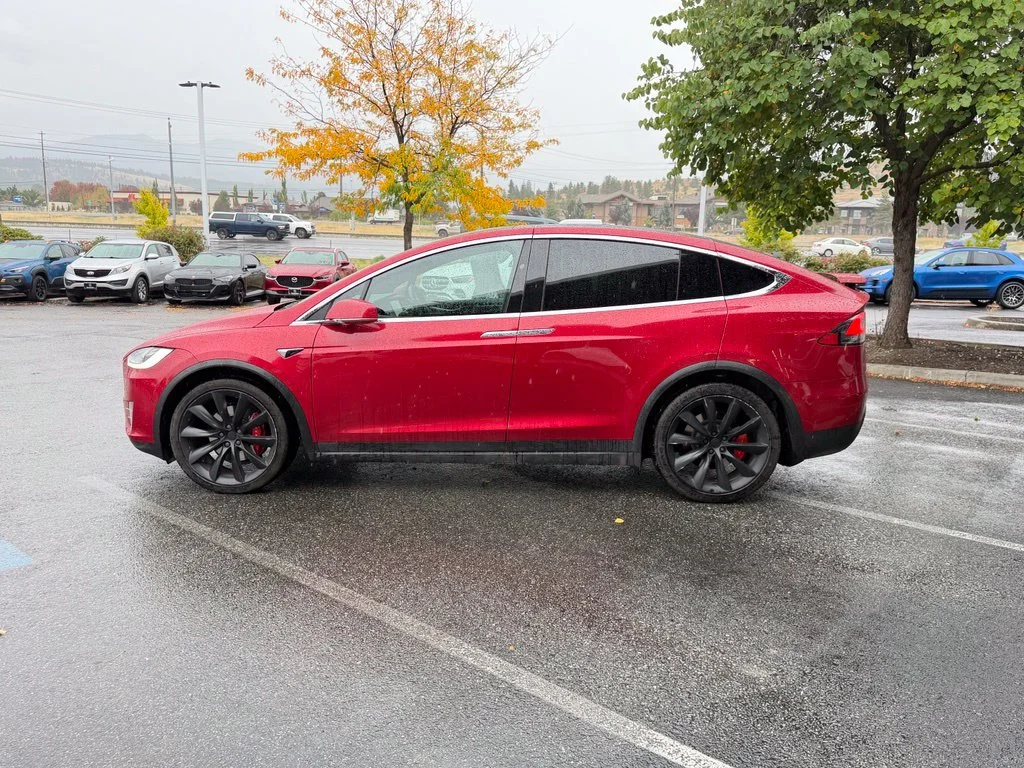 Used 2020 Red Tesla Performance image 6